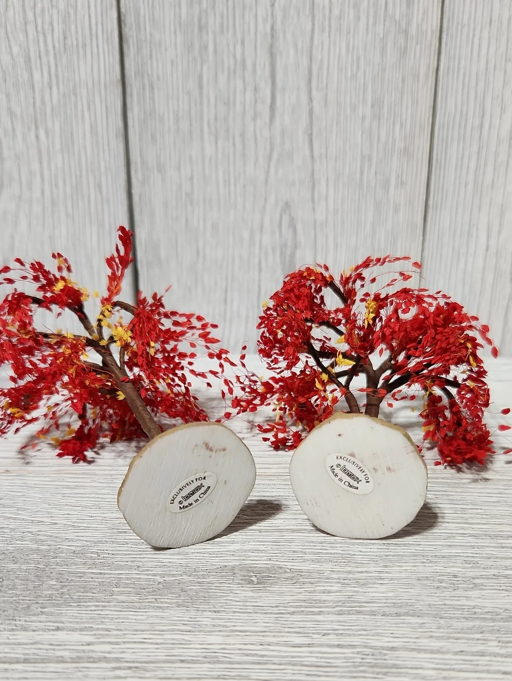 2001 Lemax Autumn Mulberry Small Tree Village Accessory #14564